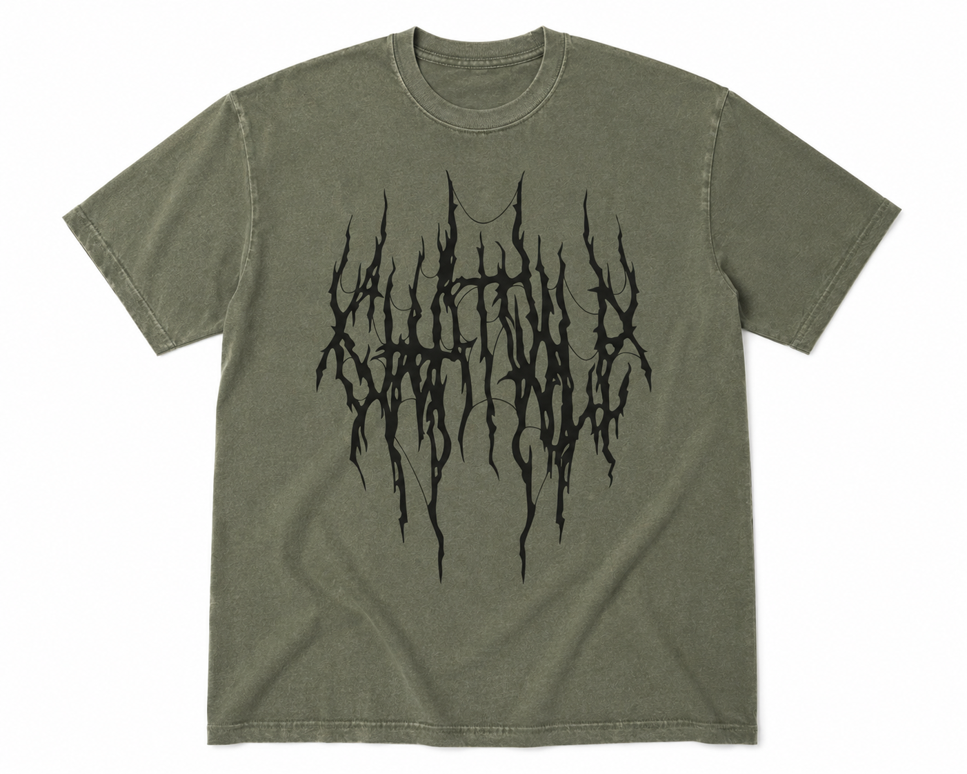 Chat Pile Olive Logo Tee (Pre-Order)