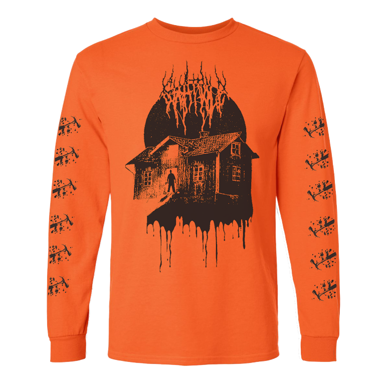Chat Pile "Hammers and Grease" Orange Long Sleeve