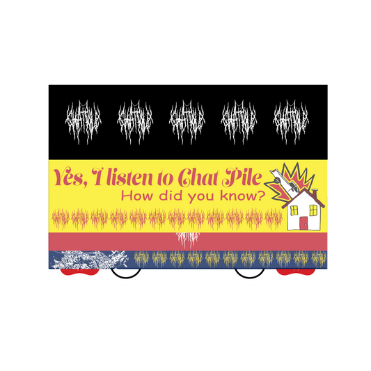 Chat Pile Bumper Sticker Pack (Pre-Order)