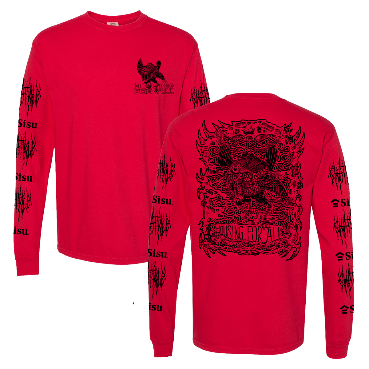 Chat Pile x Sisu Youth Services “Housing For All” Collaboration Long-Sleeve (Pre-Order)