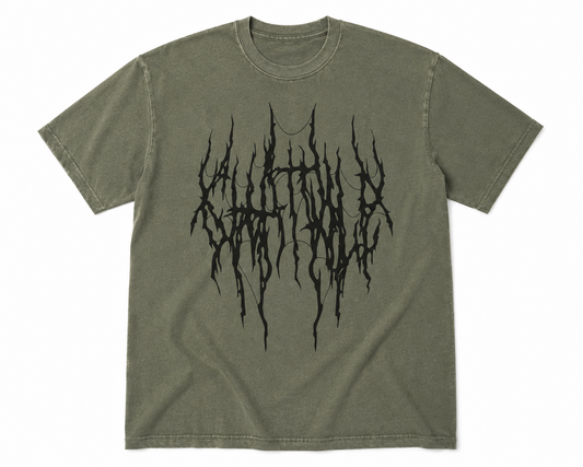Chat Pile Olive Logo Tee (Pre-Order)
